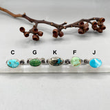 Hand-Stamped Turquoise Rings