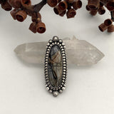 Large Picasso Marble Celestial Ring or Pendant- Sterling Silver- Finished to Size