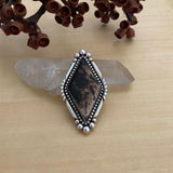 Large Fiery Palm Root Statement Ring or Pendant- Sterling Silver- Finished to Size