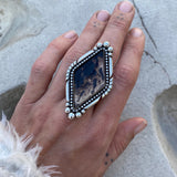 Large Fiery Palm Root Statement Ring or Pendant- Sterling Silver- Finished to Size