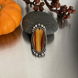Huge Montana Agate Celestial Ring- Size 7.75 (Can be sized up 1 size)- Sterling Silver