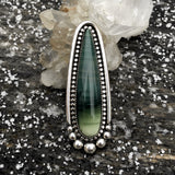 Large Imperial Jasper Talon Ring or Pendant- Sterling Silver and Fine Jasper- Finished to Size