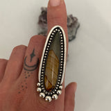 Large Picture Jasper Talon Ring or Pendant- Sterling Silver and Landscape Jasper- Finished to Size