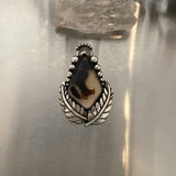 Large Montana Agate Empress Ring or Pendant- Sterling Silver - Finished to Size
