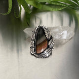 Super Bloom Ring- Huge Sterling Silver and Polychrome Jasper Statement Ring or Pendant- Finished to Size