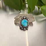 The Gaia Ring #1- Sonoran Gold Turquoise and Sterling Silver- Finished to Size or as a Pendant