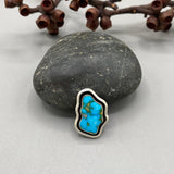 The Reverberation Ring 3- Sonoran Gold Turquoise and Sterling Silver- Finished to Size or as a Pendant