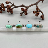 Hand-Stamped Turquoise Rings
