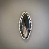 The Pyre Ring- Petrified Palm Root and Sterling Silver- Finished to Size or as a Pendant