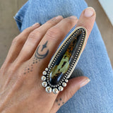 The Talon Ring- Iron Buffalo and Sterling Silver- Finished to Size or as a Pendant