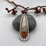 The Talon Ring- Picture Jasper and Sterling Silver- Finished to Size or as a Pendant