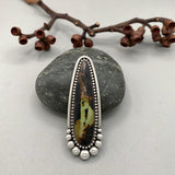 The Talon Ring- Iron Buffalo and Sterling Silver- Finished to Size or as a Pendant