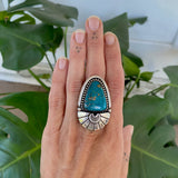 The Galaxy Portal Ring- Morenci II and Sterling Silver- Finished to Size or as a Pendant