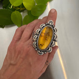 The Electryone Ring or Pendant- Mayan Amber and Sterling Silver - Finished to Size or as a Pendant