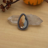 Maligano Jasper Ring or Pendant- Sterling Silver and Jasper- Finished to Size