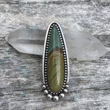 Large Owyhee Jasper Talon Ring or Pendant- Sterling Silver and Owyhee Jasper- Finished to Size