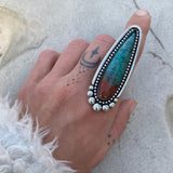 Large Sonora Sunrise Talon Ring or Pendant- Sterling Silver- Finished to Size